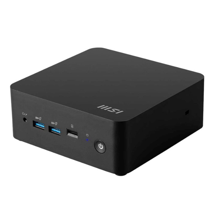 MSI Cubi NUC 1MG-208ES Mini PC Barebone Intel Core i3-13100U DDR5 SO-DIMM USB 3.2 Thunderbolt 4 HDMI 2.0b Wi-Fi 6E Bluetooth 5.3 MSI Cubi NUC 1MG-208ES Mini PC Barebone Intel Core i3-13100U DDR5 SO-DIMM USB 3.2 Thunderbolt 4 HDMI 2.0b Wi-Fi 6E Bluetooth 5.3