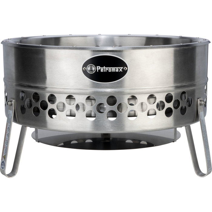 Petromax Cuenco de fuego Tyropit, Argent, Acier inoxydable