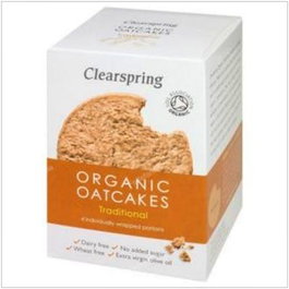 CLEARSPRING Tortitas de Avena 226g
