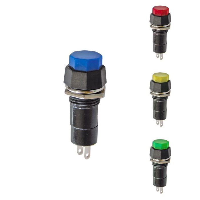 Edm Interrupteur unipolaire base hexagonale 1A 250V Edm Interrupteur unipolaire base hexagonale 1A 250V
