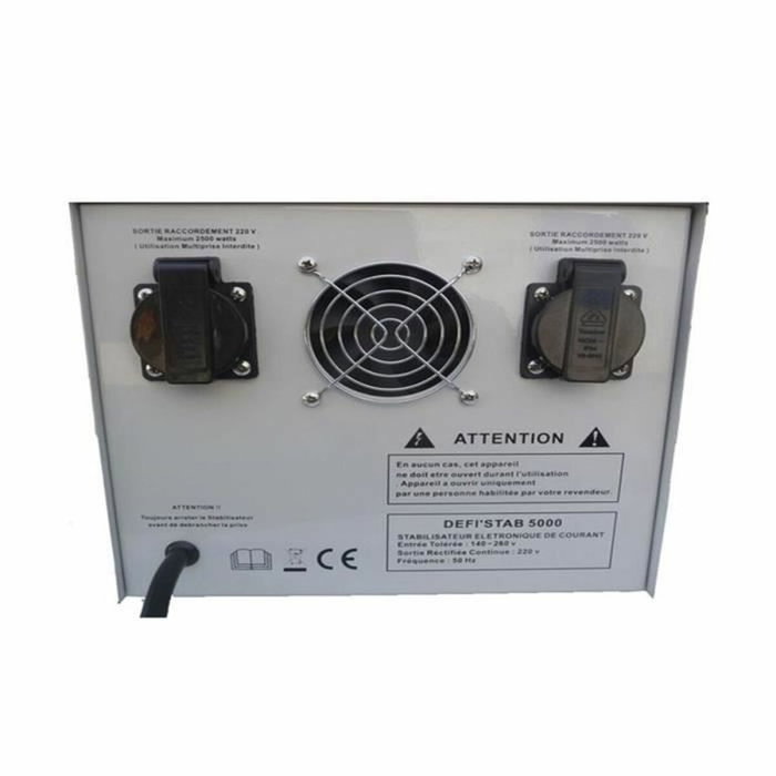 Defitec Stabilisateur de courant inverter pour groupe électrogène 4 temps