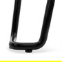 Q&Q Patas Metálicas Vernice H100-H120 - Base de mesa en acero con acabado negro mate, antideslizante, montaje rápido, estable - Paire pour tableros