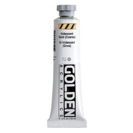 Golden Peinture acrylique iridescente or (épaisse) 59 ml