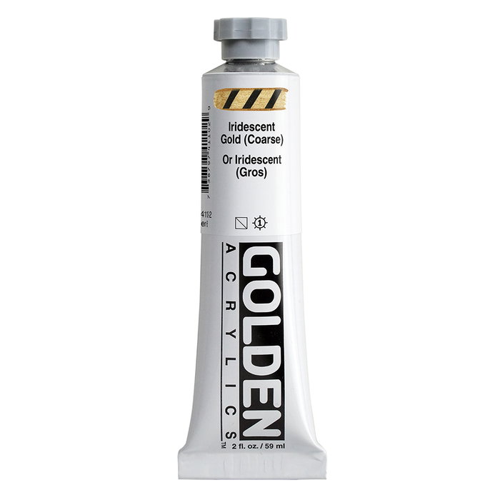 Golden Peinture acrylique iridescente or (épaisse) 59 ml Golden Peinture acrylique iridescente or (épaisse) 59 ml