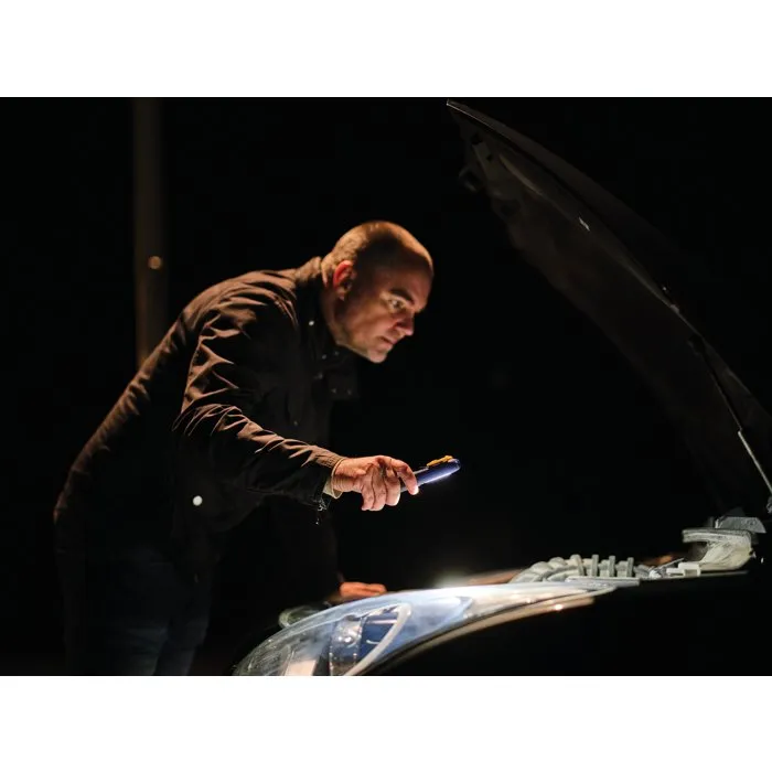 Rapid 5001732 - Lampe d'inspection LED The Inspector - 150 et 50 Lumens - Magnétique avec crochet - Rechargeable USB-C - IP42