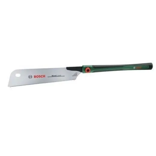 Bosch - Scie japonaise Kataba 270 mm - Lame acier SK5 flexible à dents fines pour coupes droites précises - Poignée Softgrip Bosch - Scie japonaise Kataba 270 mm - Lame acier SK5 flexible à dents fines pour coupes droites précises - Poignée Softgrip