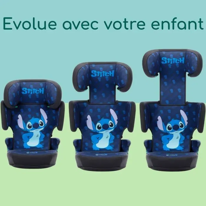 Safety 1st Disney Siege auto Helia i-Safe i-Size Stitch Groupe 2/3 (3,5 a 12 ans 15-36 kg) Safety 1st Disney Siege auto Helia i-Safe i-Size Stitch Groupe 2/3 (3,5 a 12 ans 15-36 kg)