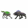 Schleich Set de créatures Eldrador Creatures - Loup des Ombres et Loup de Pierre