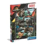 Clementoni Puzzle 300 Pièces Super Jurassic World - Affiche de Film Dinosaures - Jeu Éducatif et Décoratif pour Enfants dès 3 ans (48,5 x 33,5 cm)