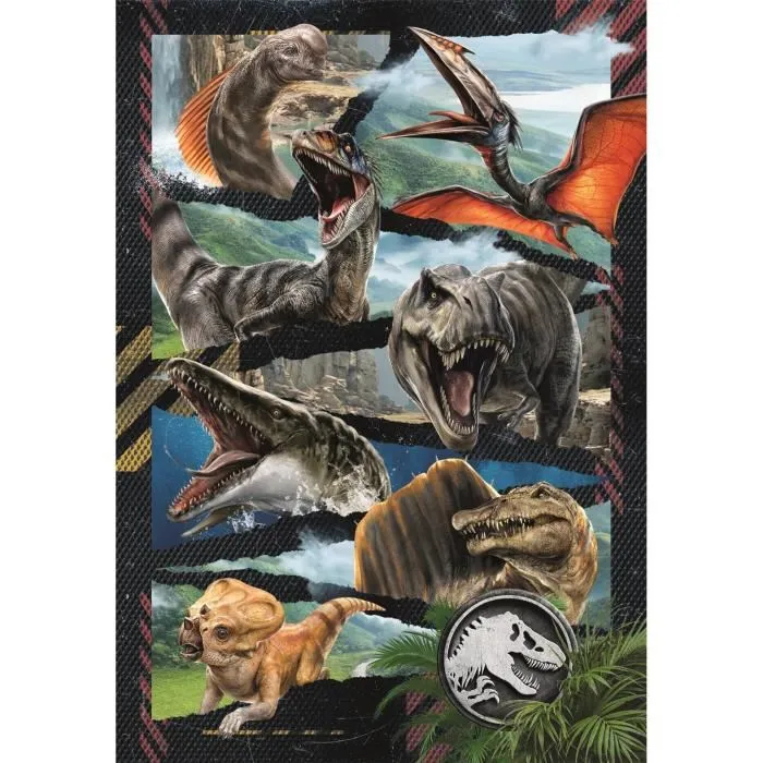 Clementoni Puzzle 300 Pièces Super Jurassic World - Affiche de Film Dinosaures - Jeu Éducatif et Décoratif pour Enfants dès 3 ans (48,5 x 33,5 cm) Clementoni Puzzle 300 Pièces Super Jurassic World - Affiche de Film Dinosaures - Jeu Éducatif et Décoratif pour Enfants dès 3 ans (48,5 x 33,5 cm)