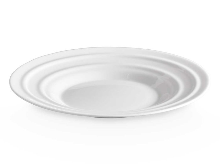 Vivalto Assiette à dessert Ondas Opal 19 cm Blanc (Set de 24)