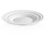 Vivalto Assiette à dessert Ondas Opal 19 cm Blanc (Set de 24)