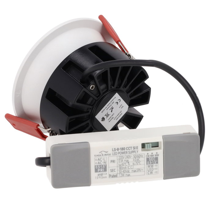 Spot encastré LED CCT 8 W Osram Ø 75 mm