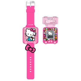 Kids Licensing Montre digitale éducative Hello Kitty avec jeux pour enfants, modèle Gen4148