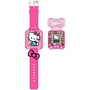 Kids Licensing Montre éducative et à jeux Hello Kitty - GEN4148 - 5 jeux, changement de fond d'écran, fonction chronomètre - Pile incluse