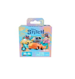 Yume Zoon Hero Stitch Figurine de Collection avec Véhicule en Boîte Surprise