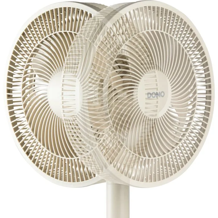 DOMO Ventilateur sur Pied et sur Table 2 en 1 - 3 Vitesses - 7 Pales - Silencieux - 55 W - Couleur Sable