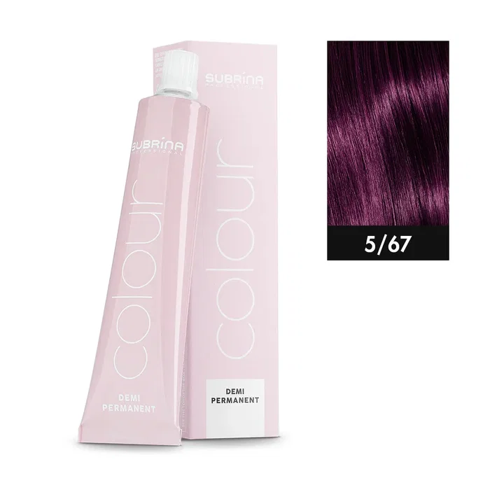 Subrina Professional Coloration demi-permanente 5/67 Subrina Professional Coloration demi-permanente 5/67