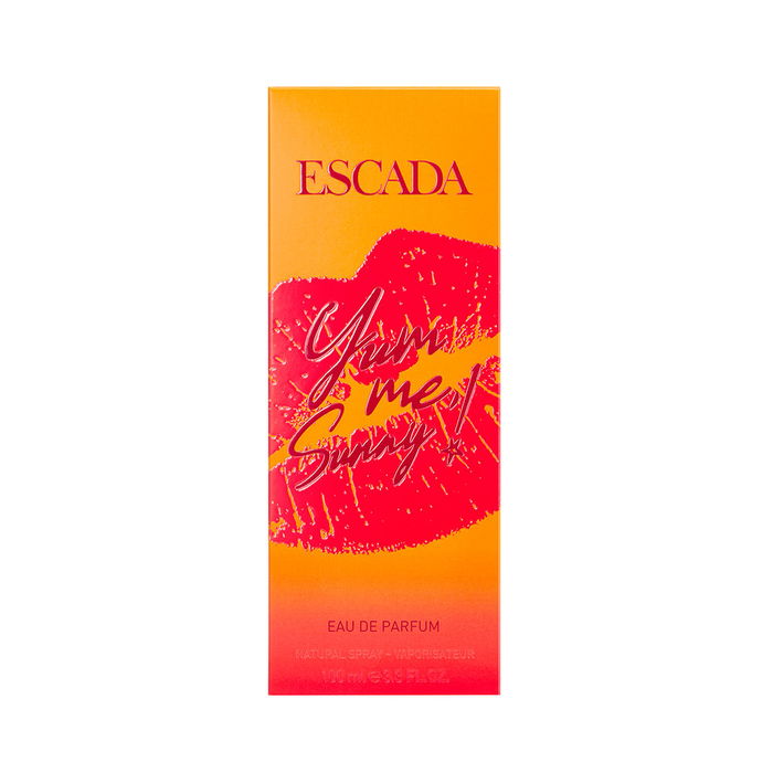 Escada Yum Me Sunny - Eau de Parfum pour Femme - Vaporisateur 100 ml - Parfum fruité et lumineux aux notes de fruit de la passion, ylang-ylang et lait de coco