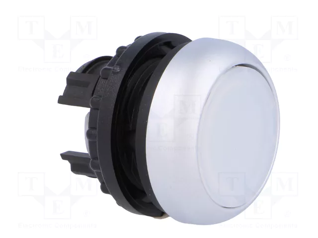 EATON ELECTRIC Commutateur bouton-poussoir 22mm blanc plat IP67