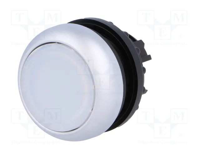 EATON ELECTRIC Commutateur bouton-poussoir 22mm blanc plat IP67