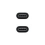 Nanocable Câble USB 2.0 3A Type USB-C vers USB-C, Noir, 1.0m