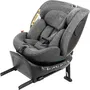 Babyauto Core Siège Auto Groupe 0/1/2/3 (40-150 cm) i-Size Isofix Pivotant 360° Inclinable avec Réducteur, Gris