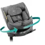 Babyauto Core Siège Auto Groupe 0/1/2/3 (40-150 cm) i-Size Isofix Pivotant 360° Inclinable avec Réducteur, Gris