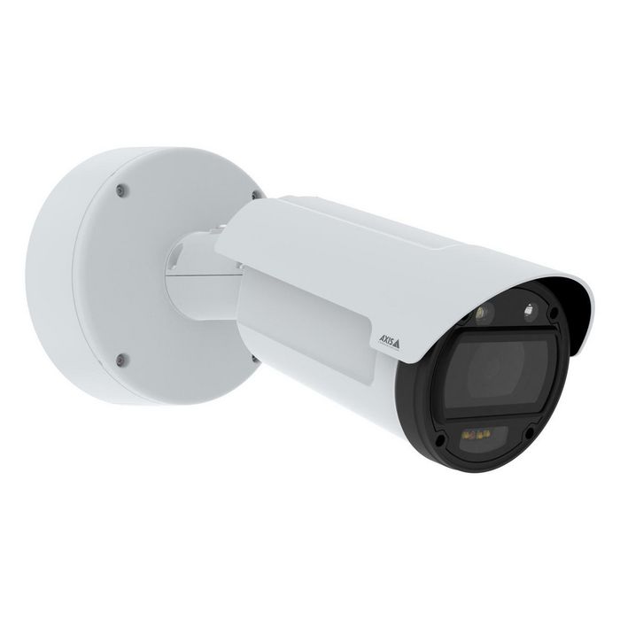 Axis Q1808-LE - Caméra de surveillance extérieure 4K Bullet avec objectif Canon, PoE, vision nocturne Lightfinder 2.0 et cybersécurité Edge Vault