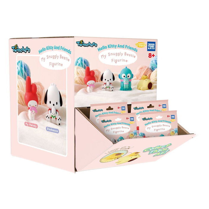 Takara Tomy Sanrio Blind Pack assortiment figurines Twinchees Hello Kitty & Friends 5 cm Takara Tomy Sanrio Blind Pack assortiment figurines Twinchees Hello Kitty & Friends 5 cm