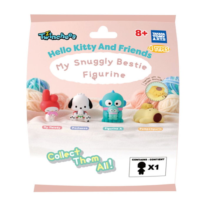 Takara Tomy Sanrio Blind Pack assortiment figurines Twinchees Hello Kitty & Friends 5 cm Takara Tomy Sanrio Blind Pack assortiment figurines Twinchees Hello Kitty & Friends 5 cm