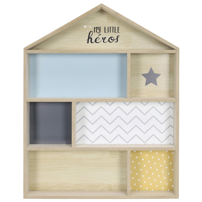 Home Deco Kids ESTANTE CASA AZUL