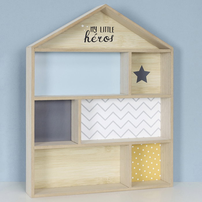 Home Deco Kids ESTANTE CASA AZUL