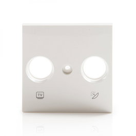 Couverture R/Tv-Sat Blanc