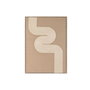 Home ESPRIT Cadre 3D Jute Foam 103 x 4,5 x 143 cm