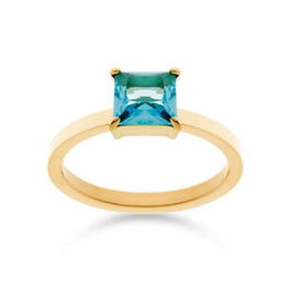 Bague Femme LIU JO LJ2437M14 14 Doré Bleu
