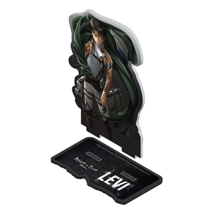 Attack on Titan figurine acrylique Levi Battle-Ready 18 cm