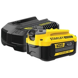 Stanley Fatmax Kit Starter V20 avec Batterie 18V 4Ah et Chargeur 2A