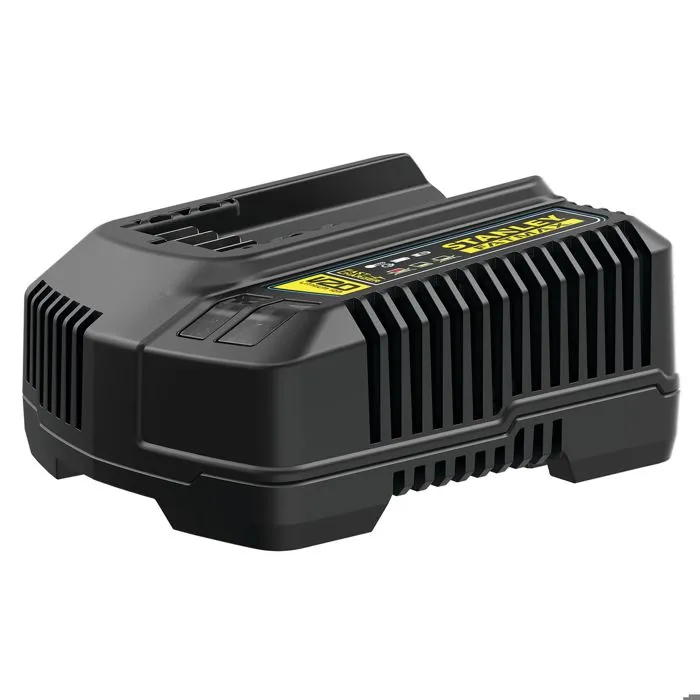 STANLEY FATMAX Pack Batterie 18V 4Ah + Chargeur 2A - Kit de Démarrage - Compatible avec la Gamme V20 - SFMCB14M1-QW