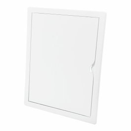 Edm Couvercle de trappe rectangulaire encastrable blanc 20x25cm