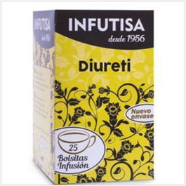 Infutisa Diurétique 17 Infusion 25 Sachets, Complément Alimentaire à la Queue de Cheval et Bouleau