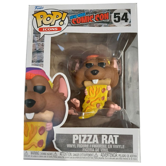 FUNKO Figura POP New York Comiccon Pizza Rat FUNKO Figura POP New York Comiccon Pizza Rat