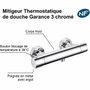 Edouard Rousseau Mitigeur thermostatique de douche Garance 3 Chromé
