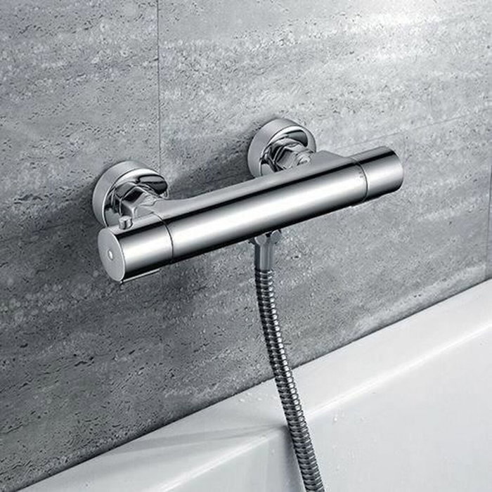 Edouard Rousseau Mitigeur thermostatique de douche Garance 3 Chromé