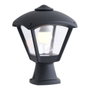 Fumagalli Disma/Roby - Applique murale, transparente, noir, E27, 195 x 195 x 290 mm, IP55