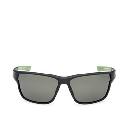 Timberland Lunettes de Soleil TB00001 POLARIZADA 02R Homme Verre Polarisé Vert Monture Noir Verre 65mm