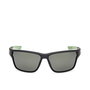 Timberland Lunettes de Soleil TB00001 POLARIZADA 02R Homme Verre Polarisé Vert Monture Noir Verre 65mm