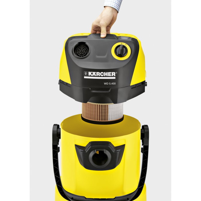 Karcher Filtre cartouche avec revêtement spécial WD pour modèles WD5200M, WD5300M, WD5600MP Karcher Filtre cartouche avec revêtement spécial WD pour modèles WD5200M, WD5300M, WD5600MP