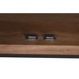 Buffet Home ESPRIT Marron Noir Argenté Naturel Bois de manguier Miroir 150 x 38 x 80 cm