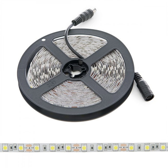 Bande LED SMD5050 12VDC 72W Blanc Froid 6000K 5m Bande LED SMD5050 12VDC 72W Blanc Froid 6000K 5m
